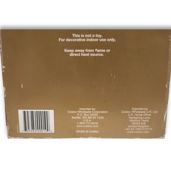 Kirkland Signature Costco Green Metal Whimsical Christmas Tree 19.5" w/ Box - Picture 14 of 14